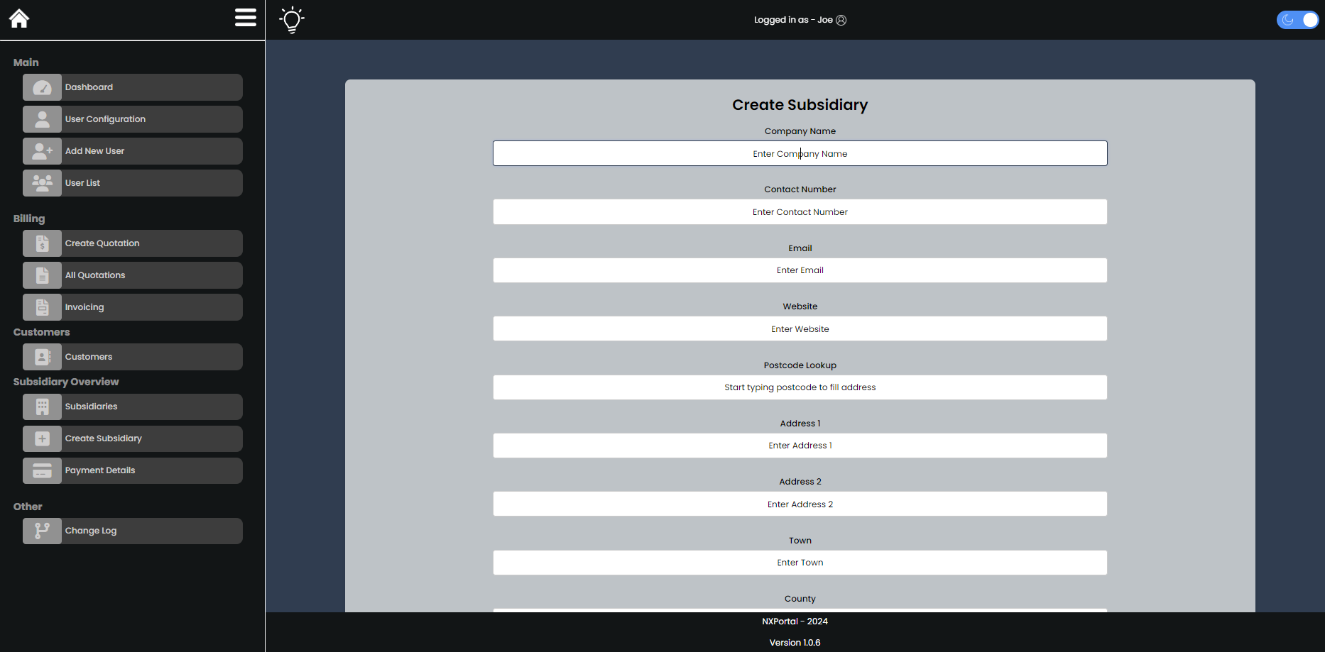 NXPortal Product Image